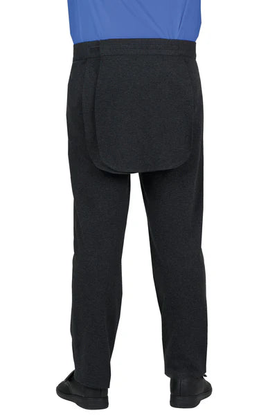 Chris - Back-Panel Adaptive Pants for Men | Charcoal