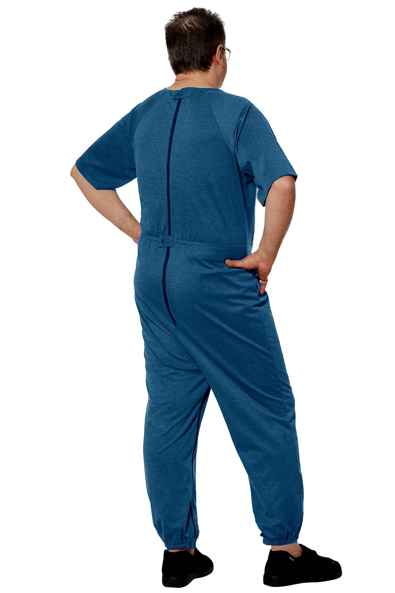 Bobby - Anti-Strip Dignity Jumpsuit for Men | Navy, Grey, Teal|