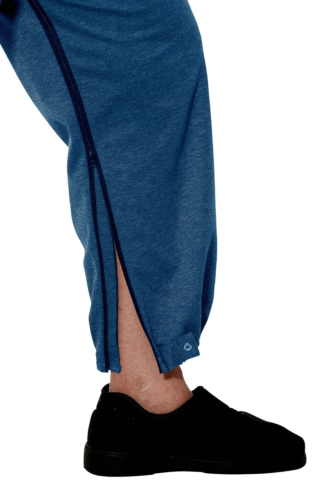 Bobby - Anti-Strip Dignity Jumpsuit for Men | Navy, Grey, Teal|