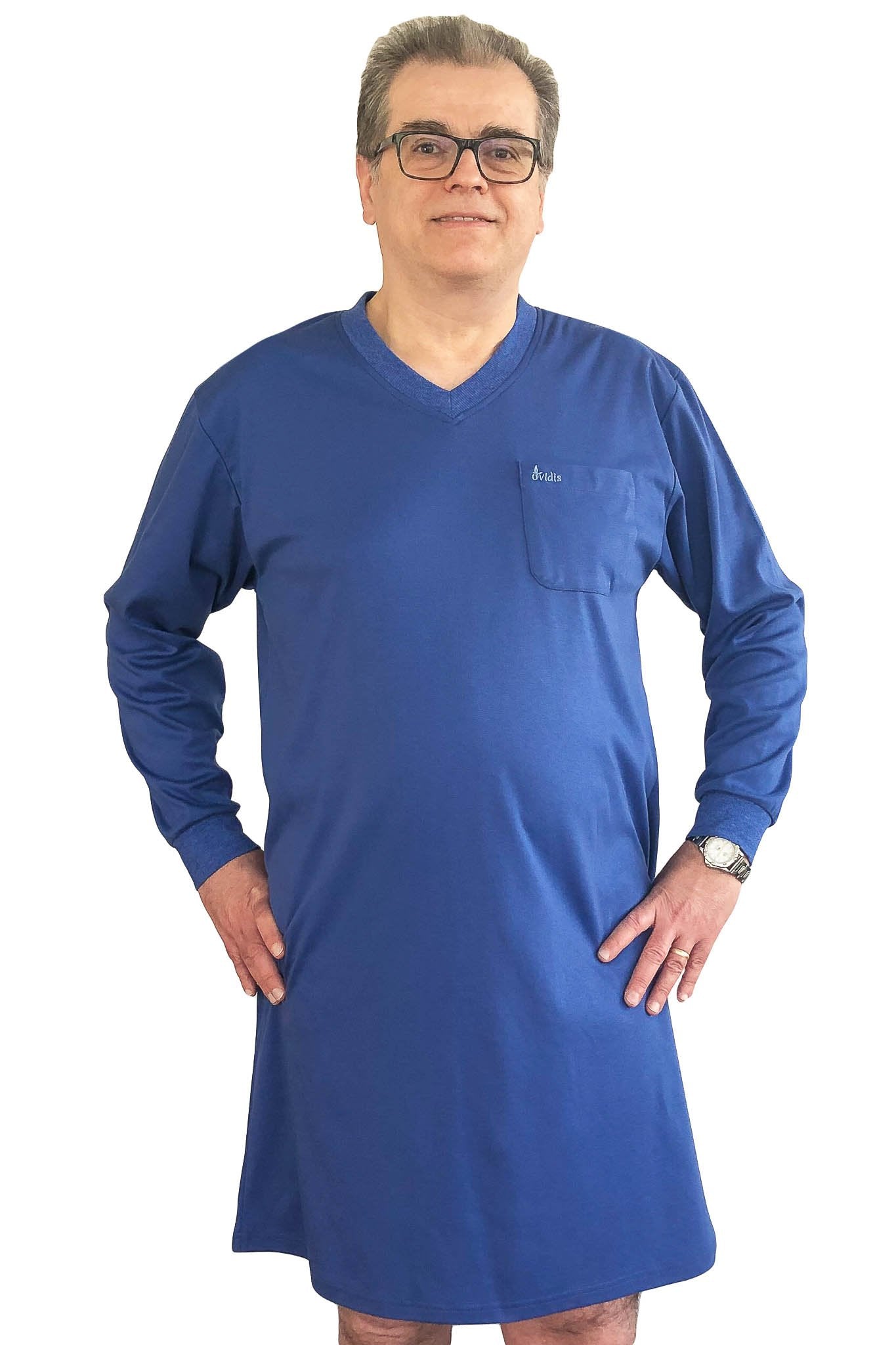 Nightshirt for Men - | Felix | Adaptive Clothing
