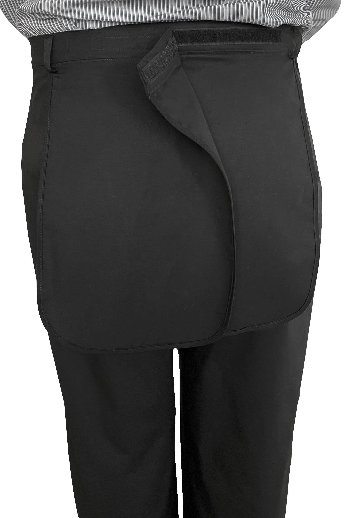 Chris - Back-Panel Adaptive Pants for Men | Black & Blue