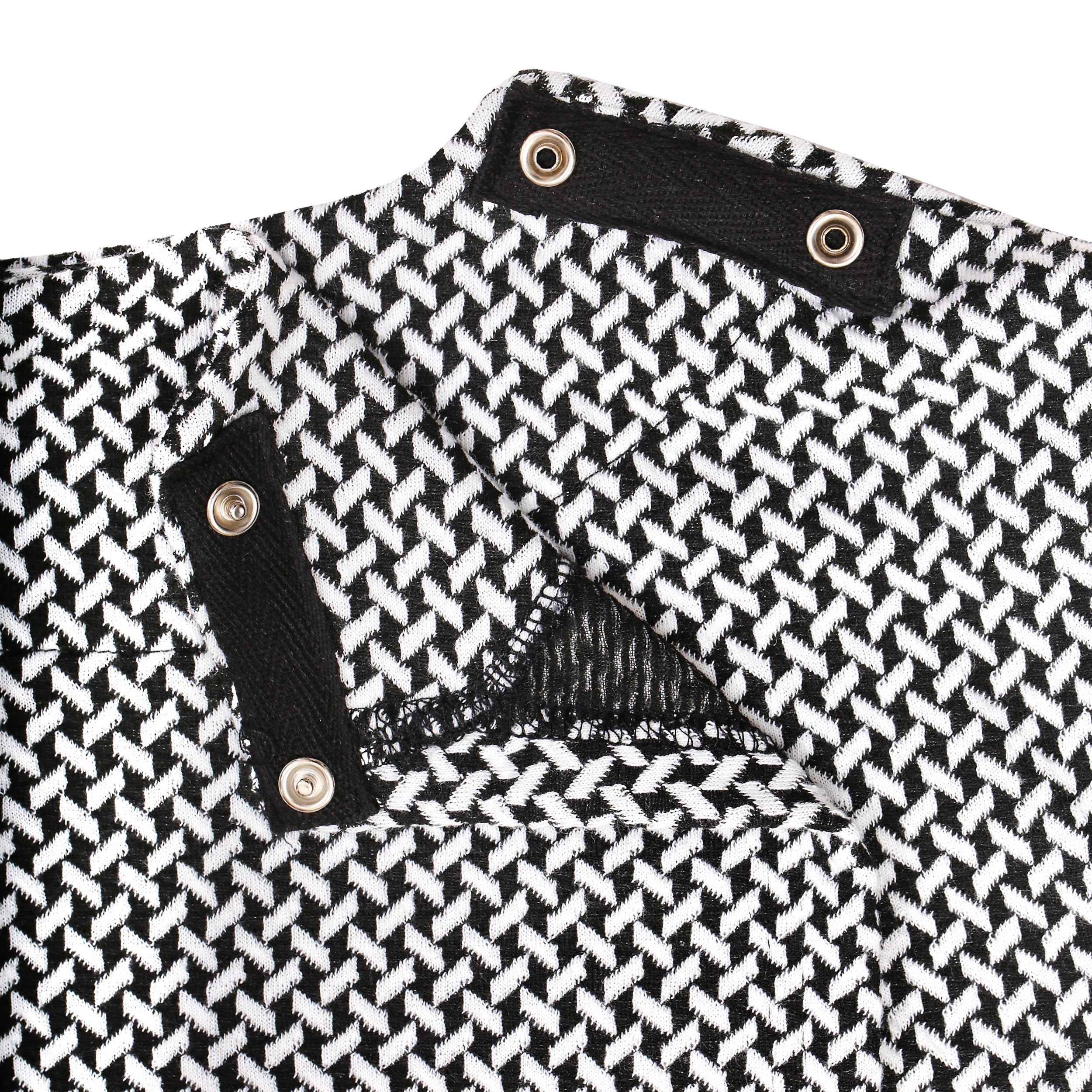 Women’s Adaptive Geo Fooler Top – Open-Back, 2-in-1 Layered Look