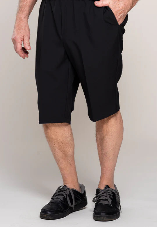 Adaptive Bermuda, Side Openings | Charcoal, Navy, Black