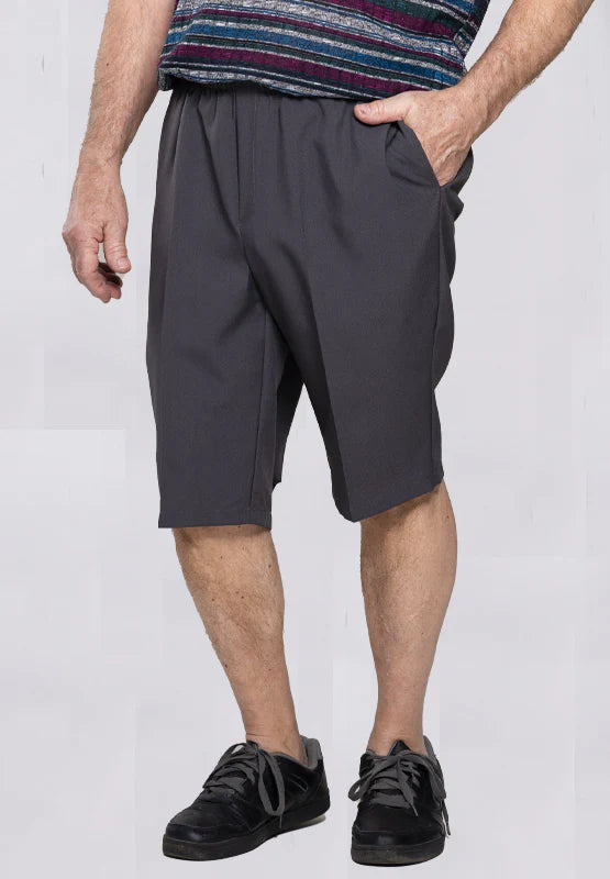 Adaptive Bermuda, Side Openings | Charcoal, Navy, Black