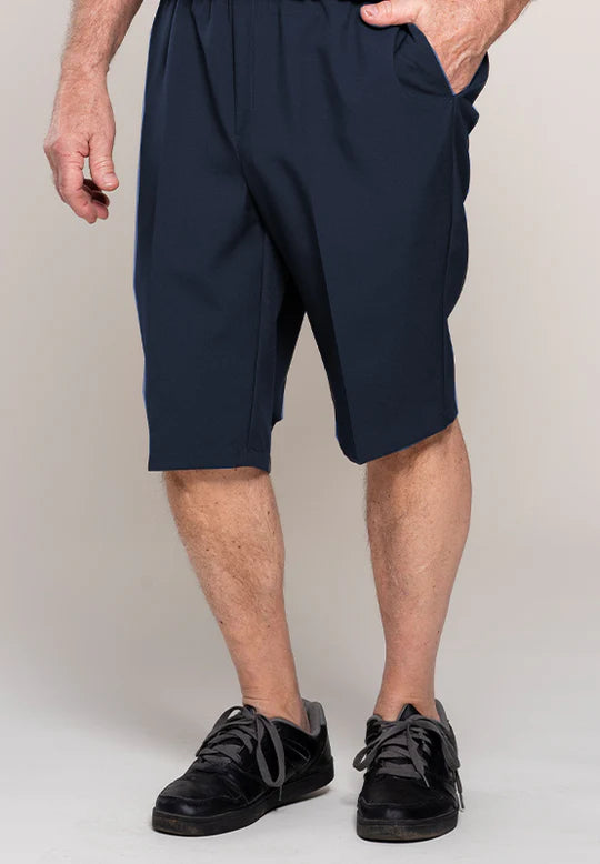 Adaptive Bermuda, Side Openings | Charcoal, Navy, Black