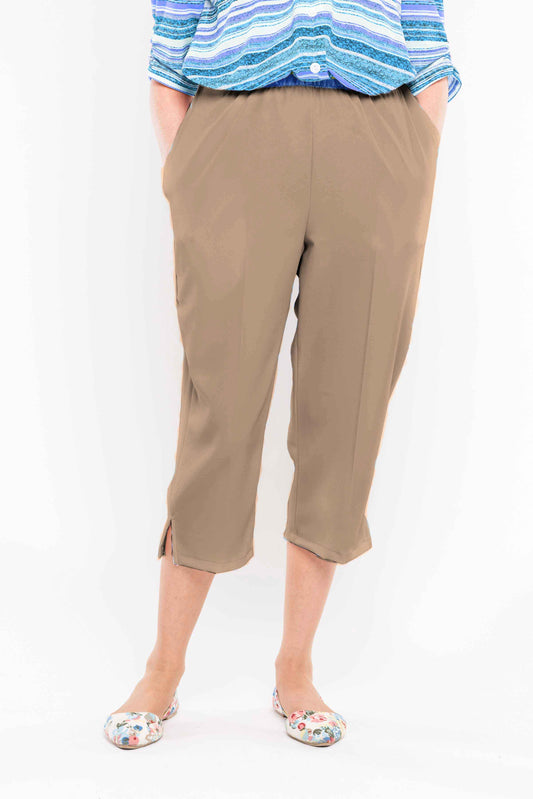 Adaptive Capri, Side Openings | Taupe, Cocoa, Grey