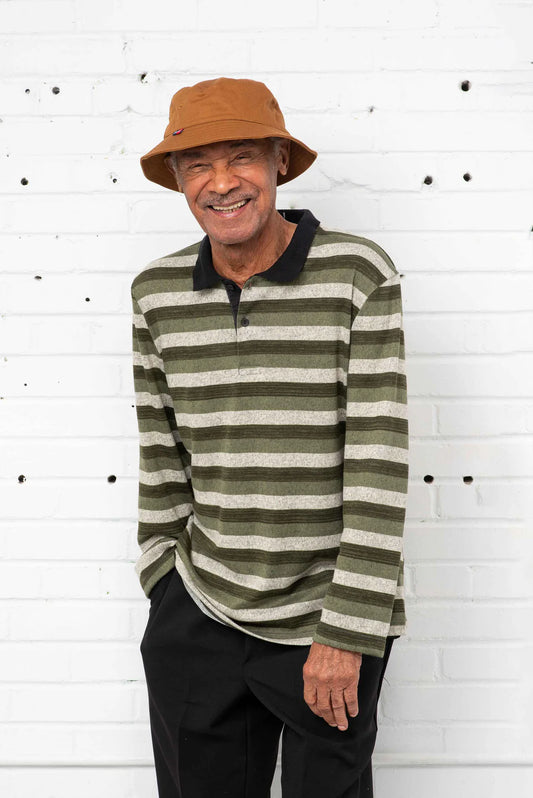 Adaptive Polo with Long Sleeves | Green