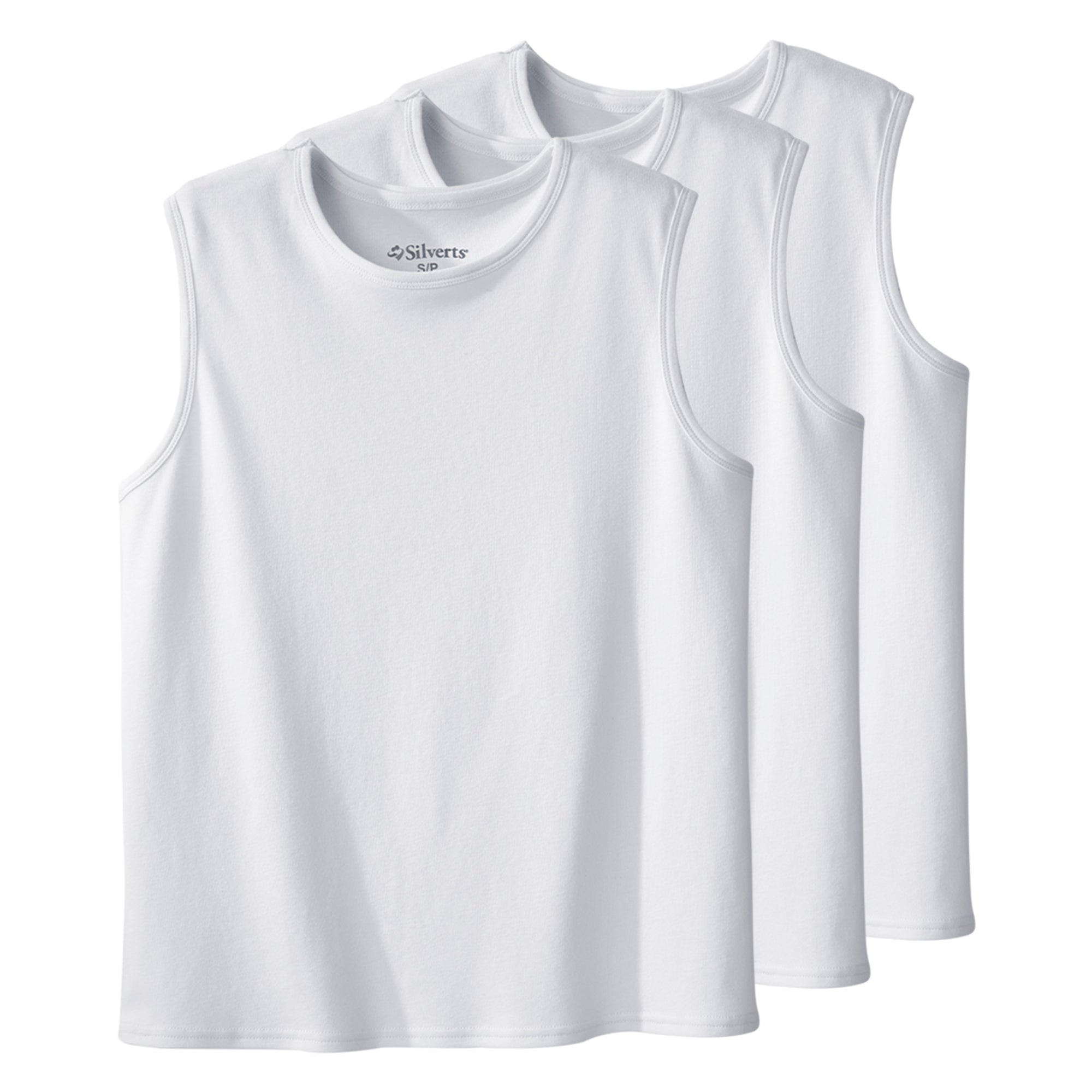 Women's Adaptive Open Back Sleeveless Camisole - 3 Pack