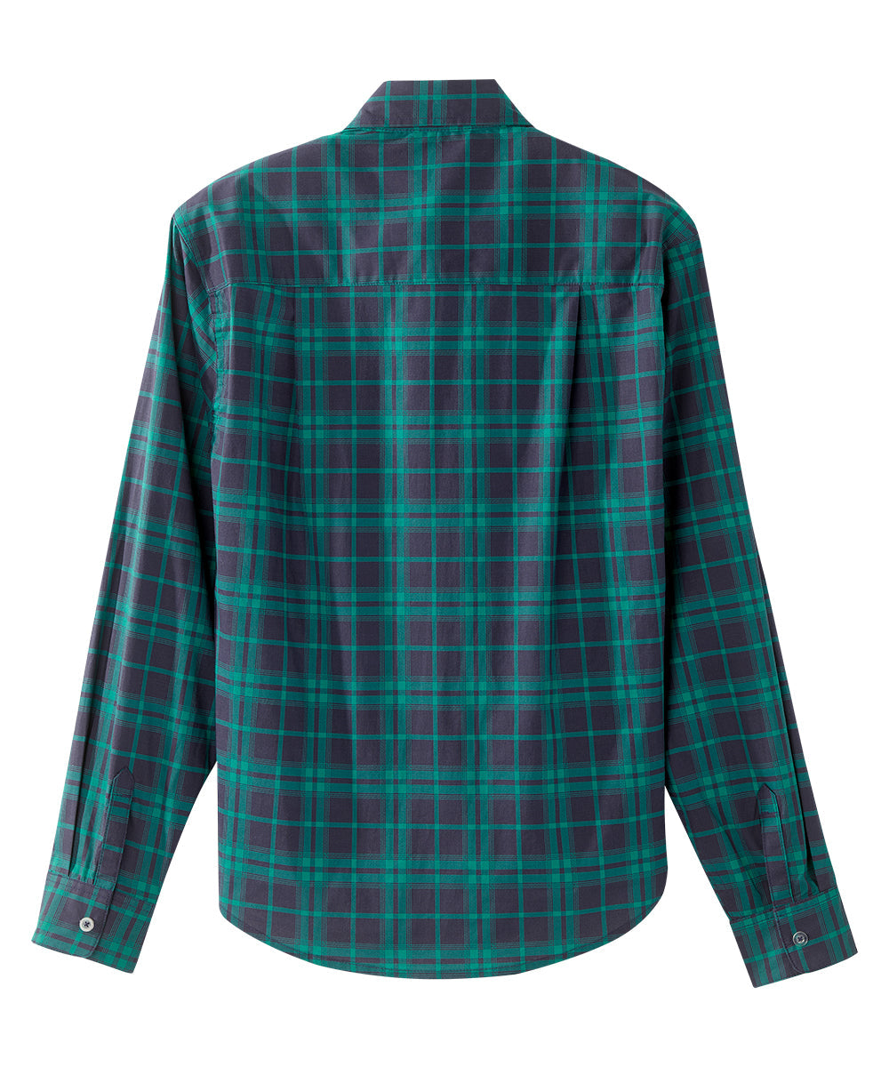 Men's Self Dressing Magnetic Buttons Dress Shirt