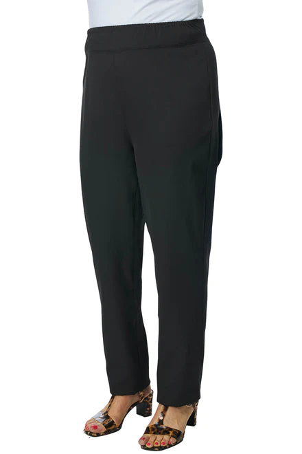 Sara - Back-Panel Adaptive Pants | Black