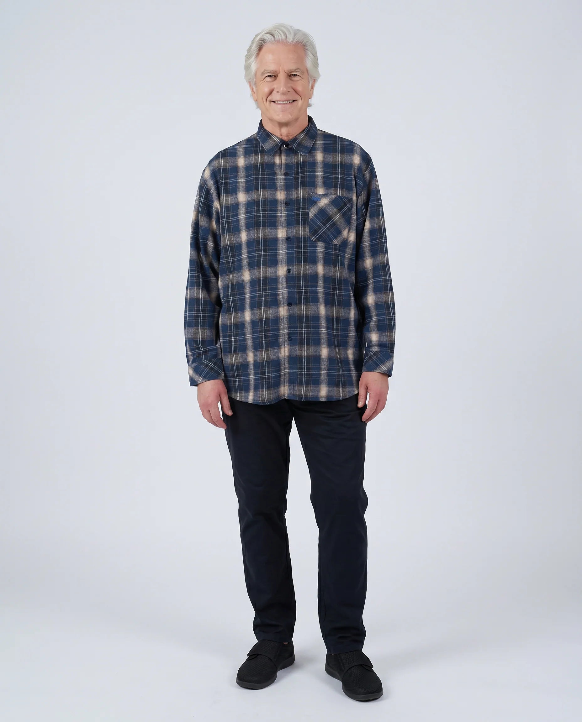 Theo -Adaptive Shirt | Bluestone