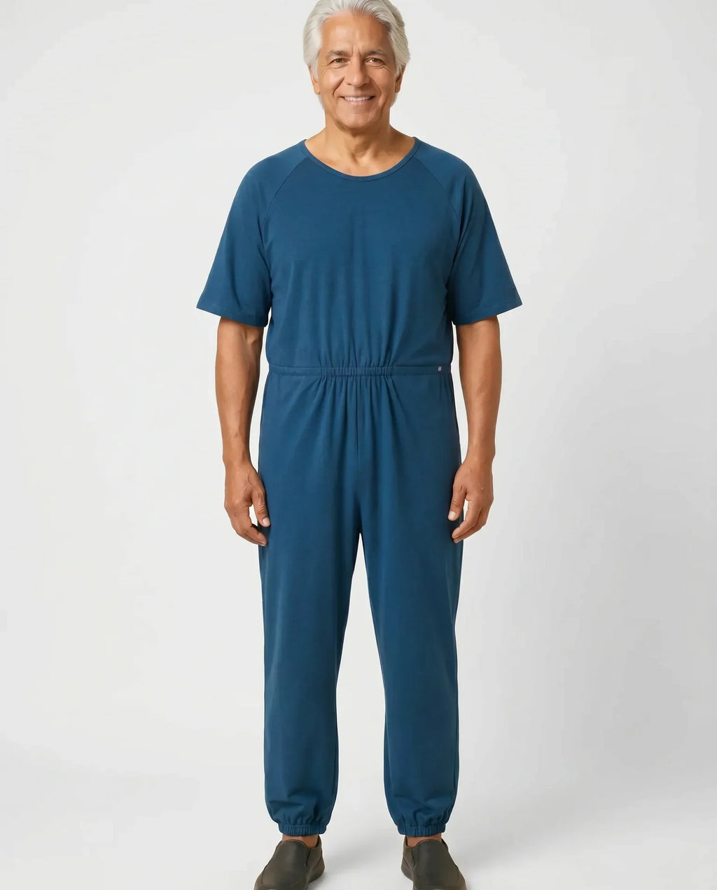 Bobby - Anti-Strip Dignity Jumpsuit for Men | Navy, Grey, Teal |