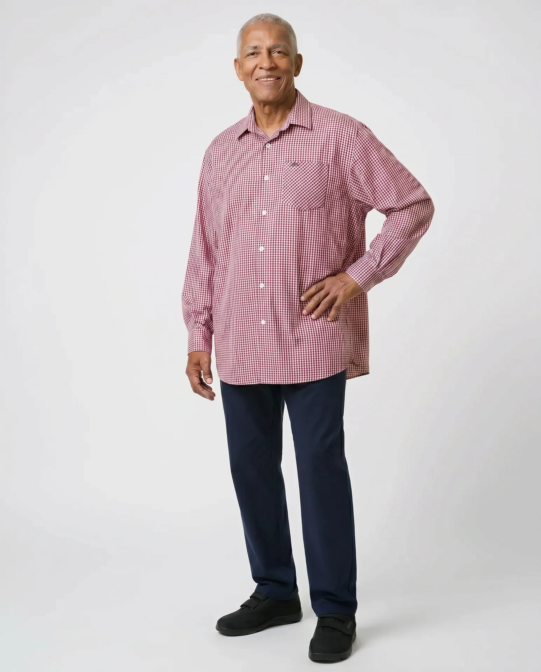 Adaptive Shirt - Brian | Wine