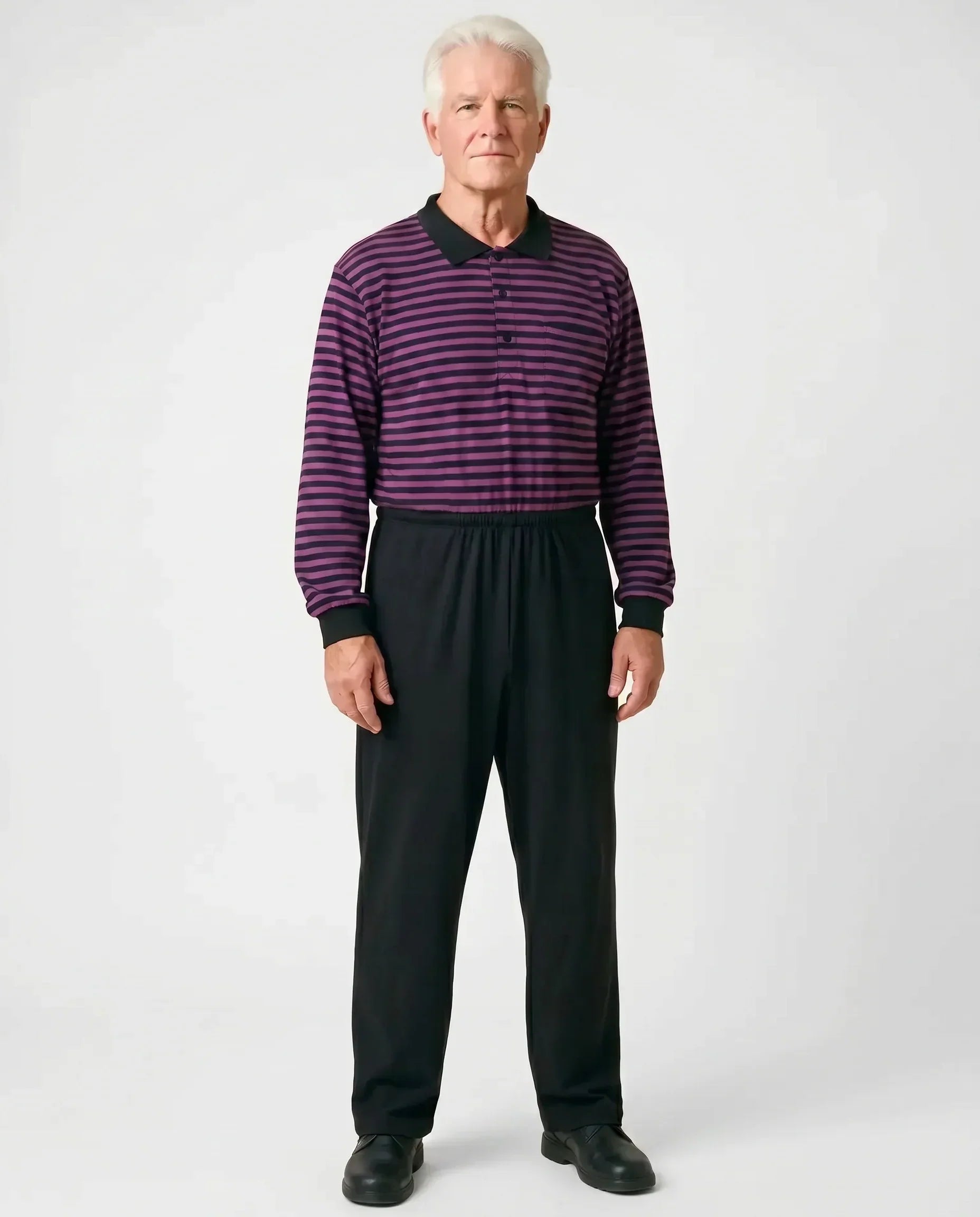 James - Anti-Strip Dignity Jumpsuit  | Mauve