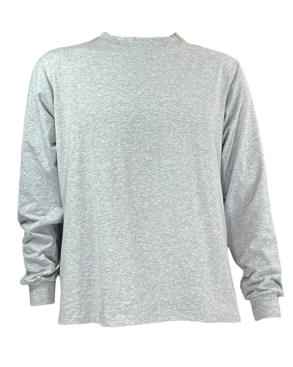 Open Back Long Sleeve Cotton T-Shirt