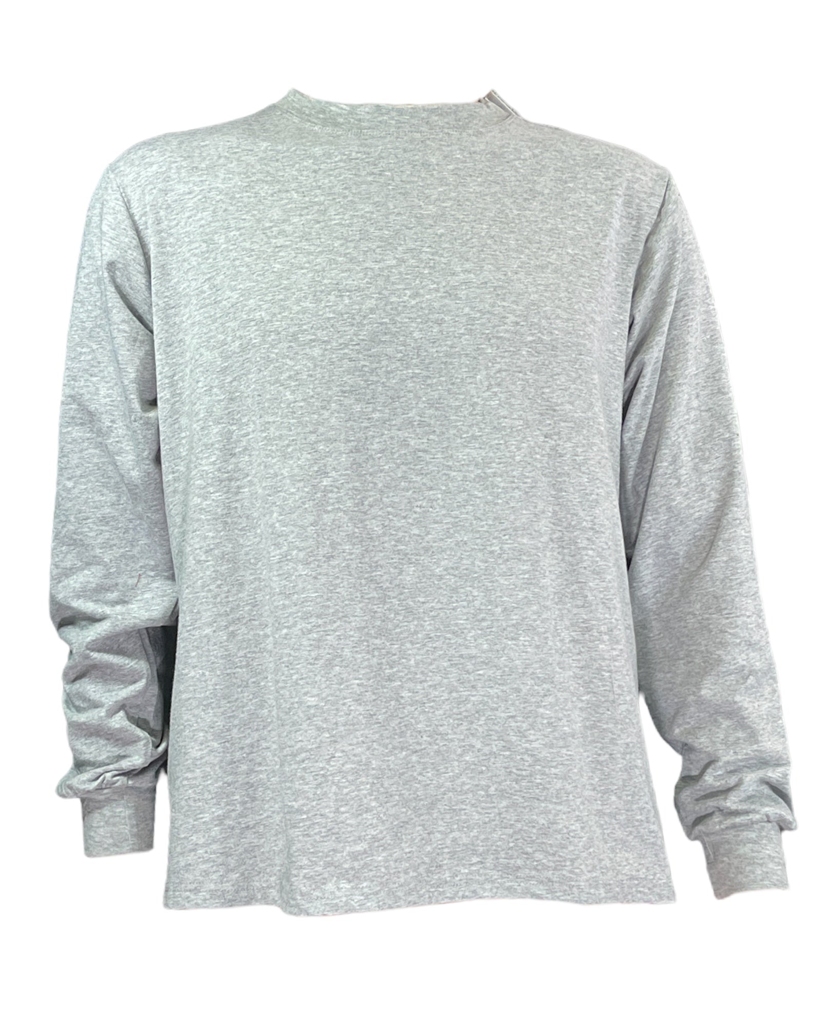 Open Back Long Sleeve Cotton T-Shirt