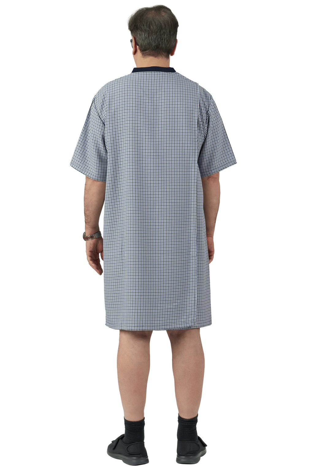 Mitch Adaptive Nightshirt | Navy