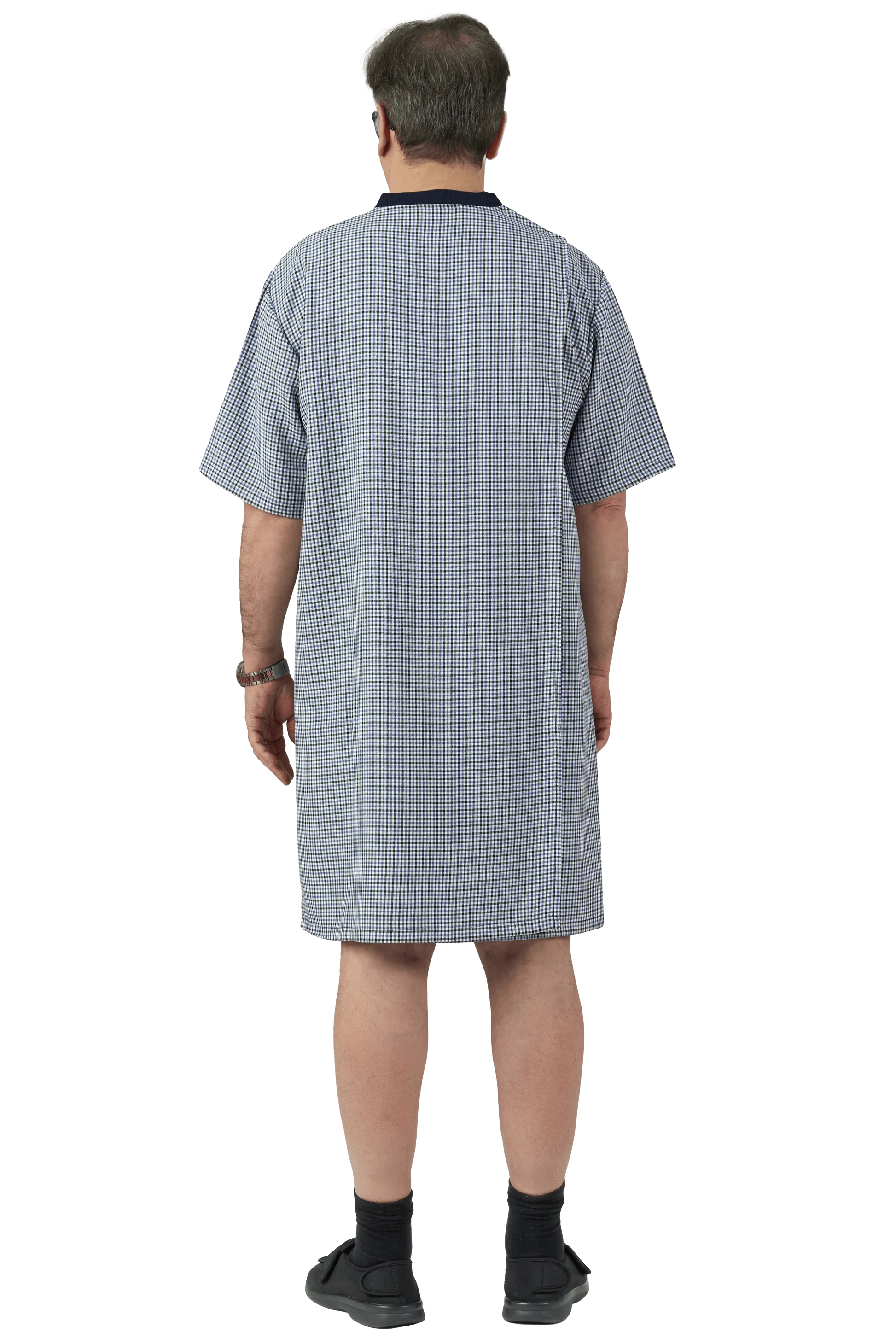 Mitch Adaptive Nightshirt | Navy