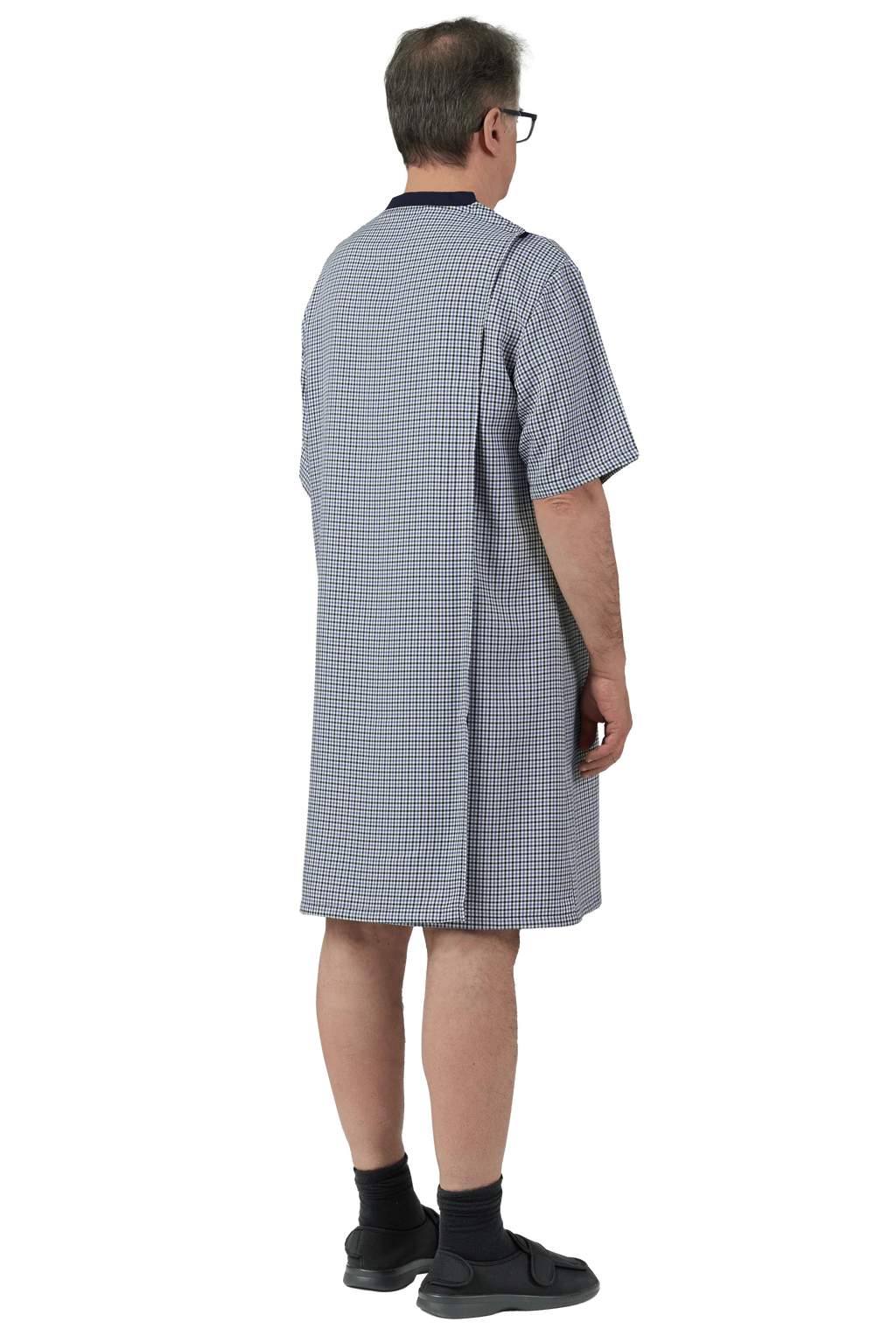 Mitch Adaptive Nightshirt | Navy