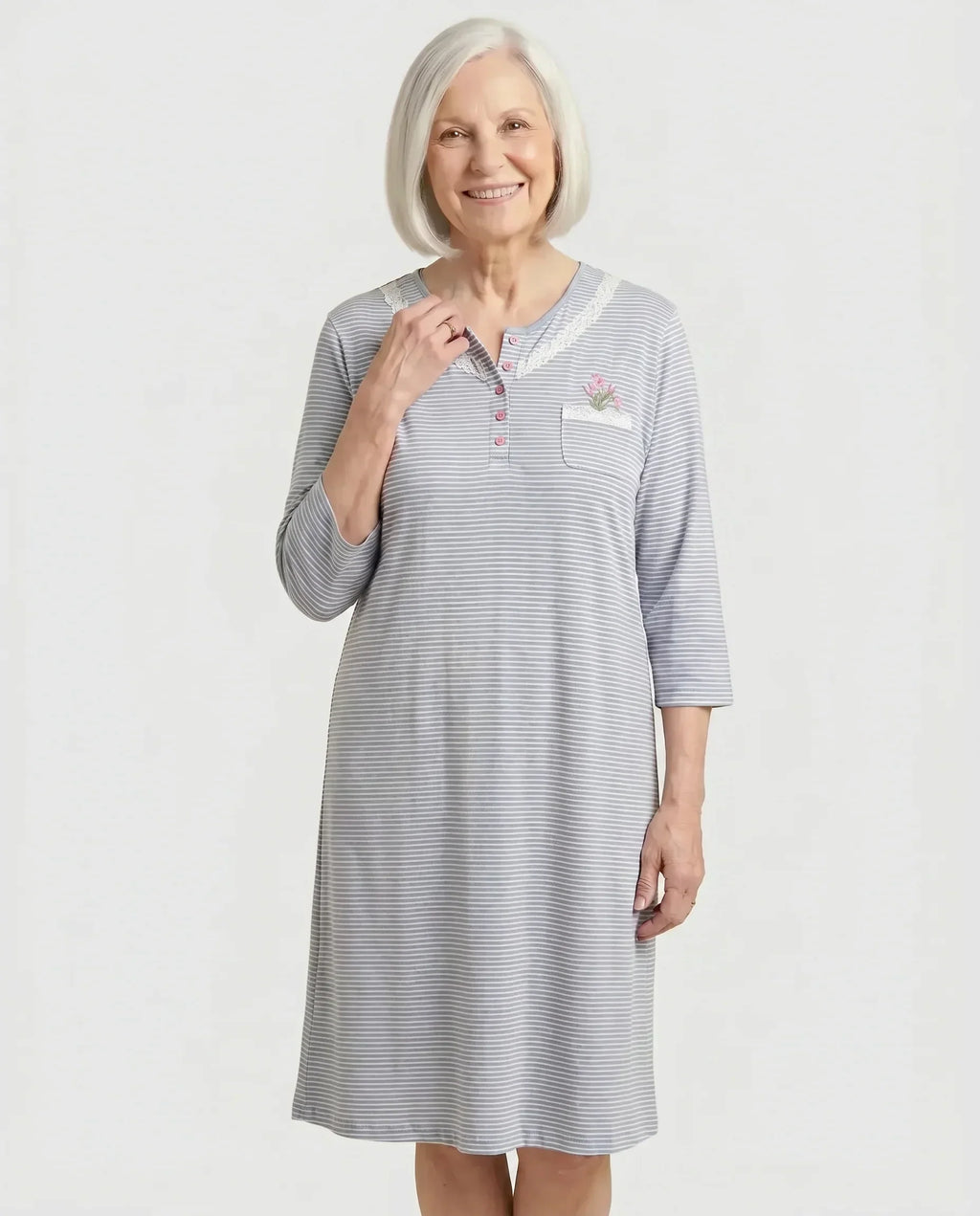 Nikki - Adaptive Nightgown | Blue