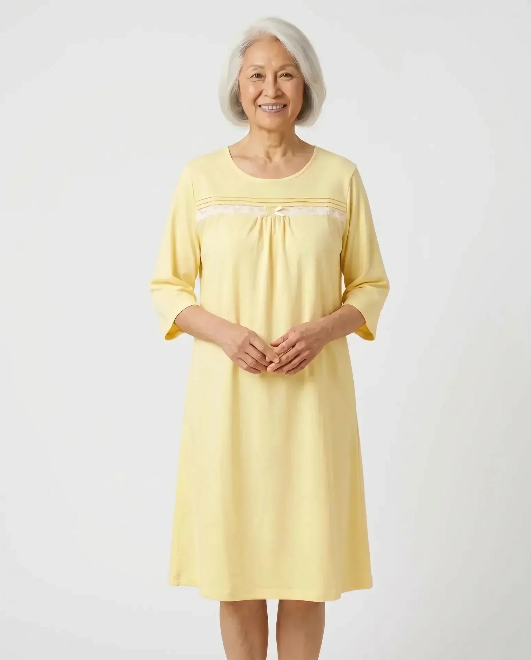 Olivia - Adaptive Nightgown | Honeysuckle
