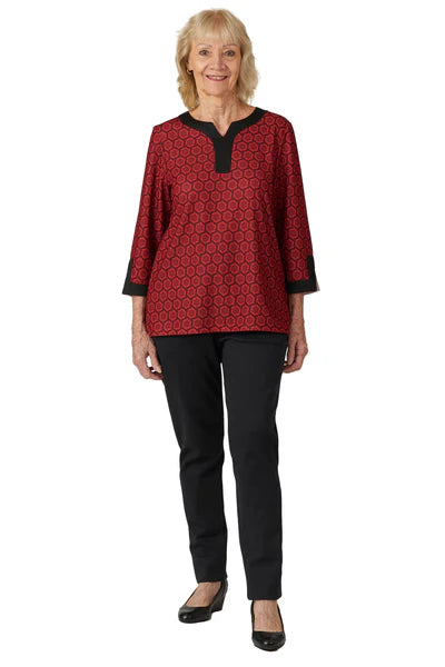 Adaptive Top for Women - Torie | Garnet