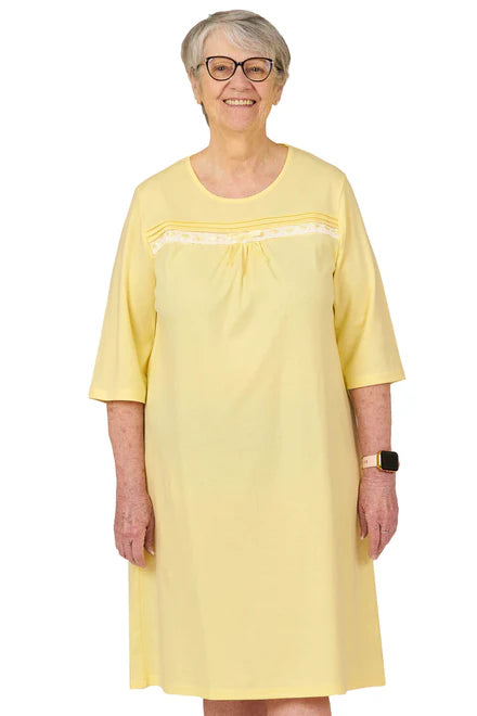Olivia - Adaptive Nightgown | Honeysuckle