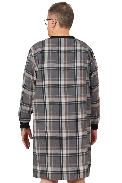 Stewart - Adaptive Nightshirt | Grey