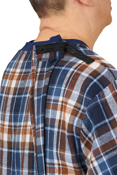 Stewart - Adaptive Nightshirt | Indigo