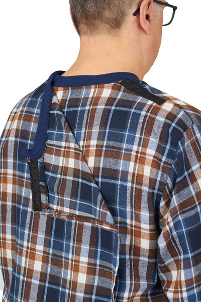 Stewart - Adaptive Nightshirt | Indigo