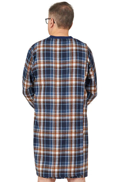Stewart - Adaptive Nightshirt | Indigo