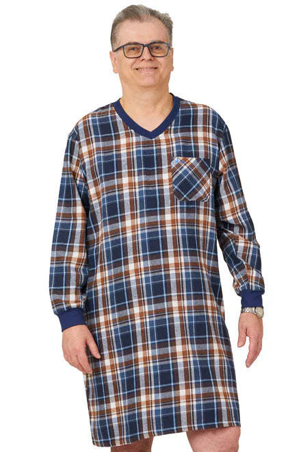 Stewart - Adaptive Nightshirt | Indigo