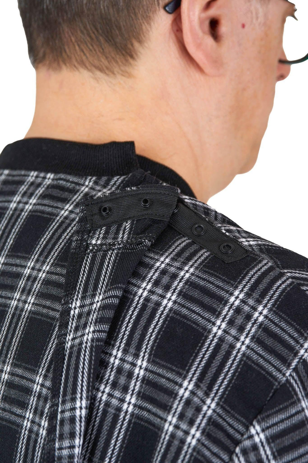 Stewart - Adaptive Nightshirt | Black