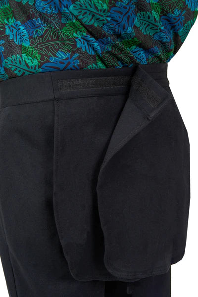 Jack - Back Panels Adaptive Pants for Men | Black