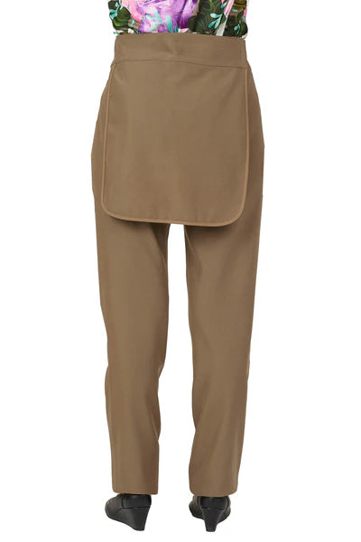 Sara - Back-Panel Adaptive Pants | Tan