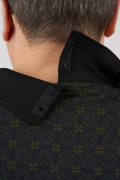 Lucas - Long-Sleeved Adaptive Polo Shirt | Trellis