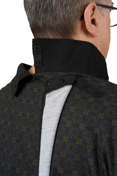 Lucas - Long-Sleeved Adaptive Polo Shirt | Trellis