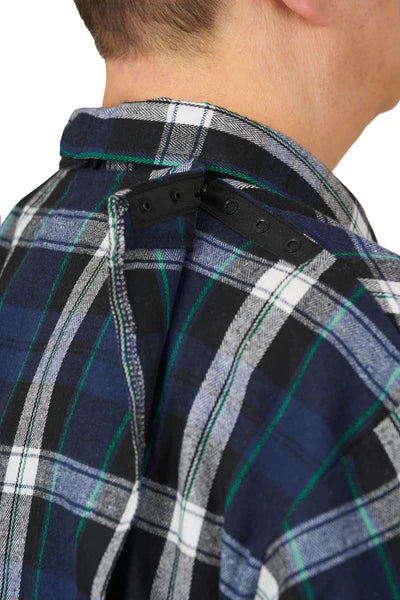 Theo -Adaptive Shirt| Midnight Blue