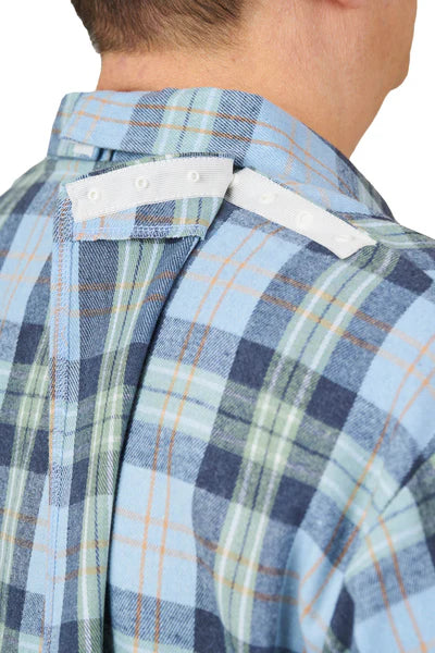 Theo - Adaptive Shirt | Sky Blue