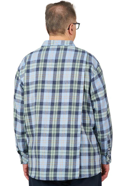 Theo - Adaptive Shirt | Sky Blue