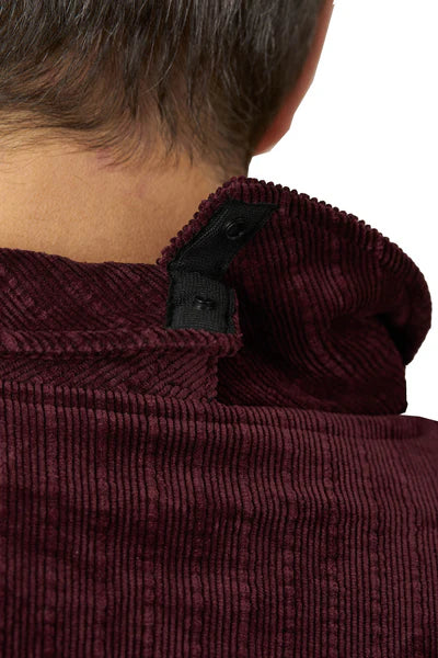 Thomas - Long-Sleeved Adaptive Polo Shirt | Burgundy