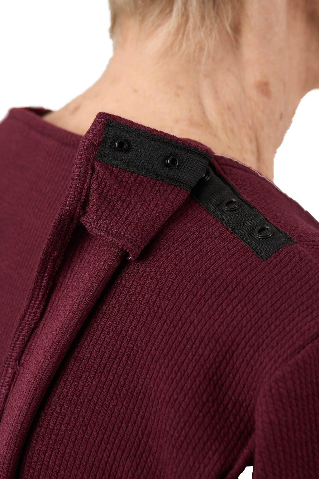 Adaptive Top - Chloe | Burgundy