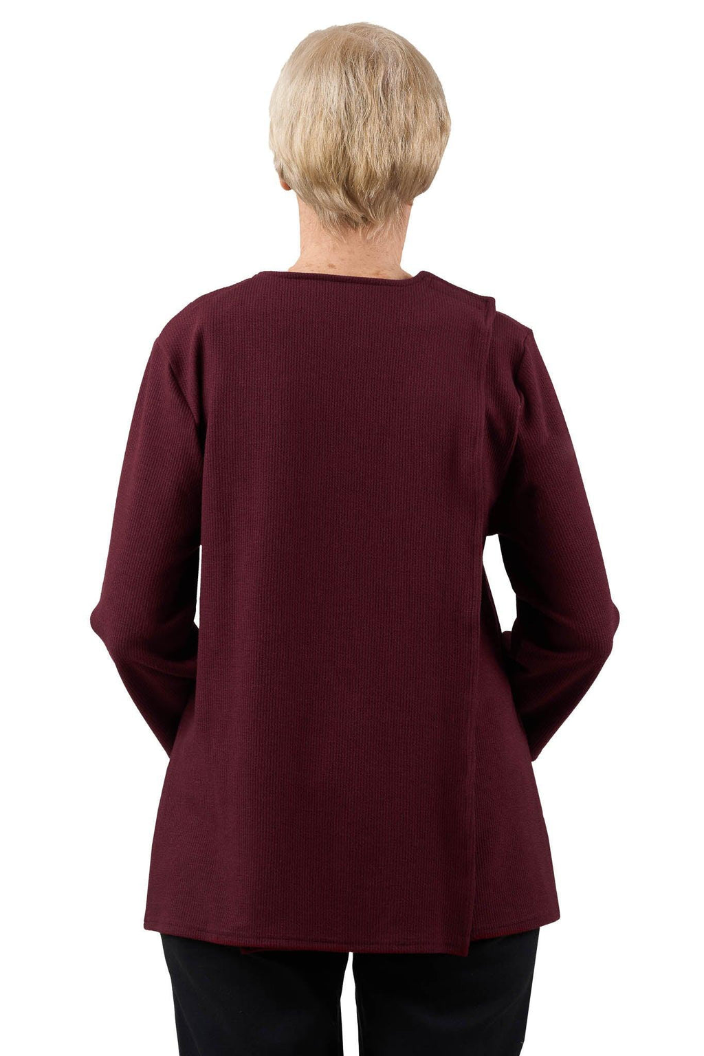 Adaptive Top - Chloe | Burgundy