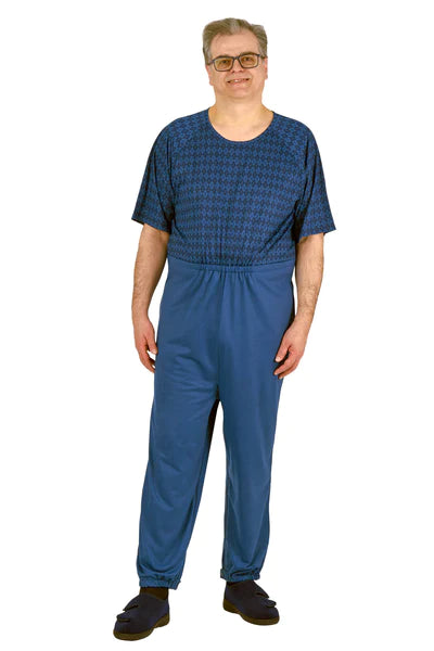 Bobby - Anti-Strip Dignity Jumpsuit  | Cobalt