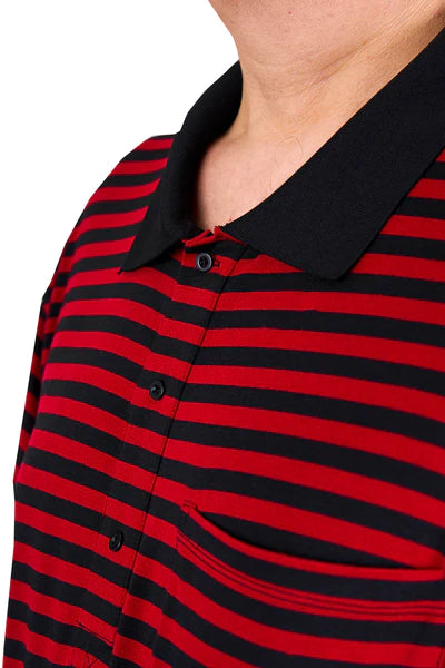 Charly - Anti-Strip Dignity Jumpsuit | Red