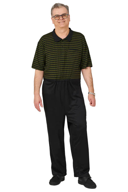 Charly - Anti-Strip Dignity Jumpsuit | Khaki