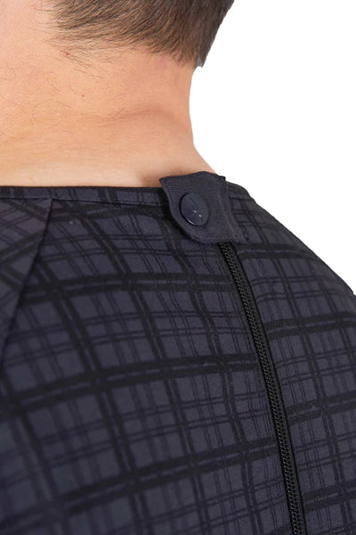 Henry - Anti-Strip Dignity Jumpsuit | Black Check