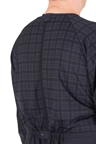 Henry - Anti-Strip Dignity Jumpsuit | Black Check