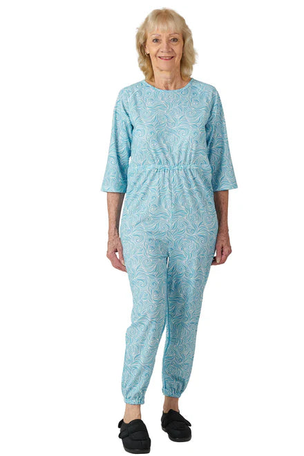 Carrie -  Anti-Strip Dignity Jumpsuit | Swirls