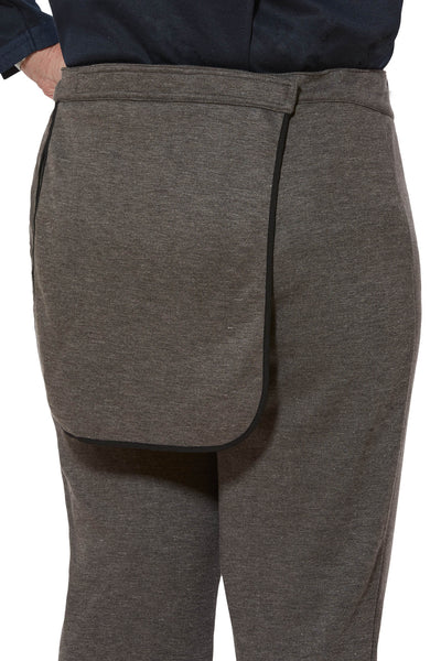 Back-Panel Adaptive Pants for Women - Tricotti | Charcoal